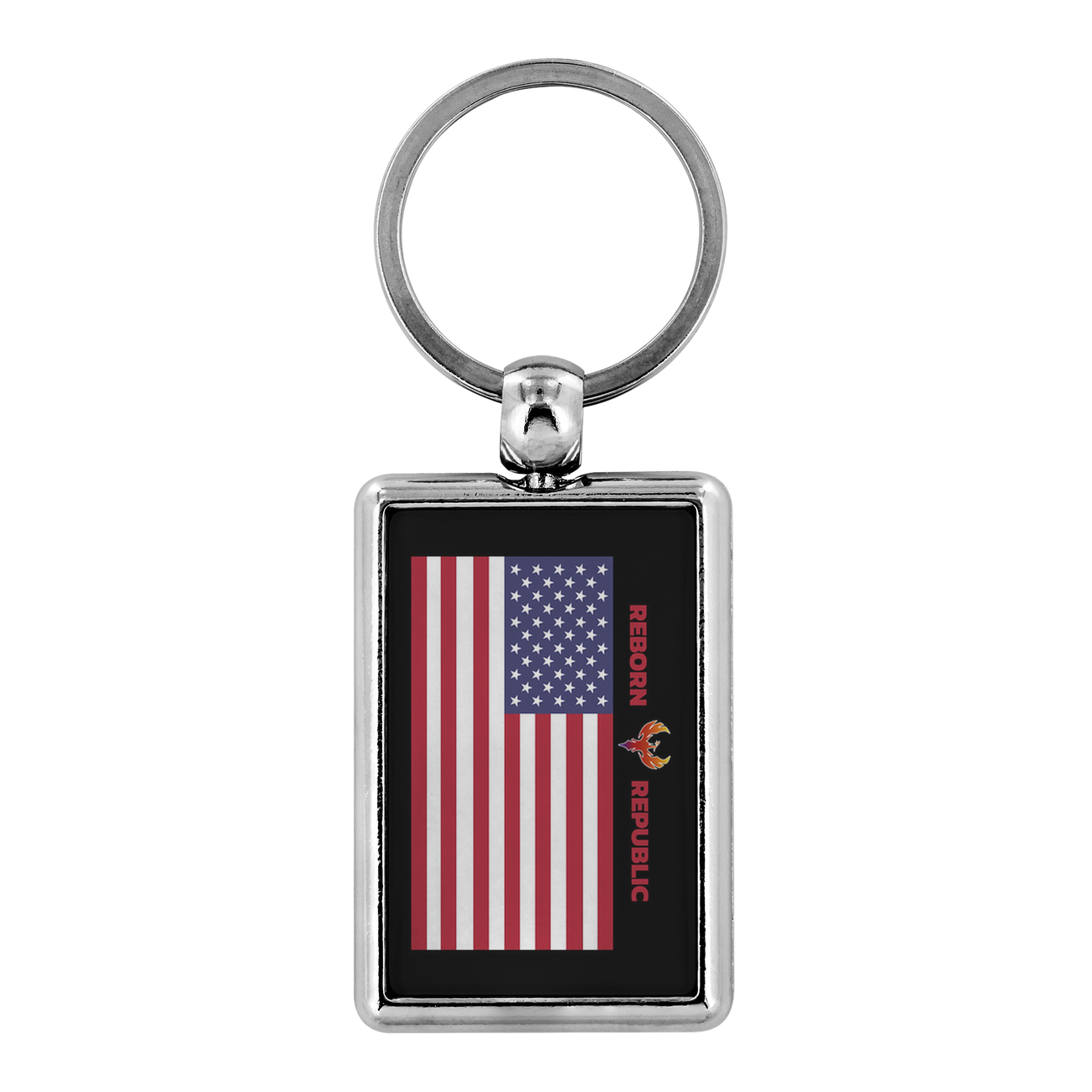Reborn Republic Flag Keychain