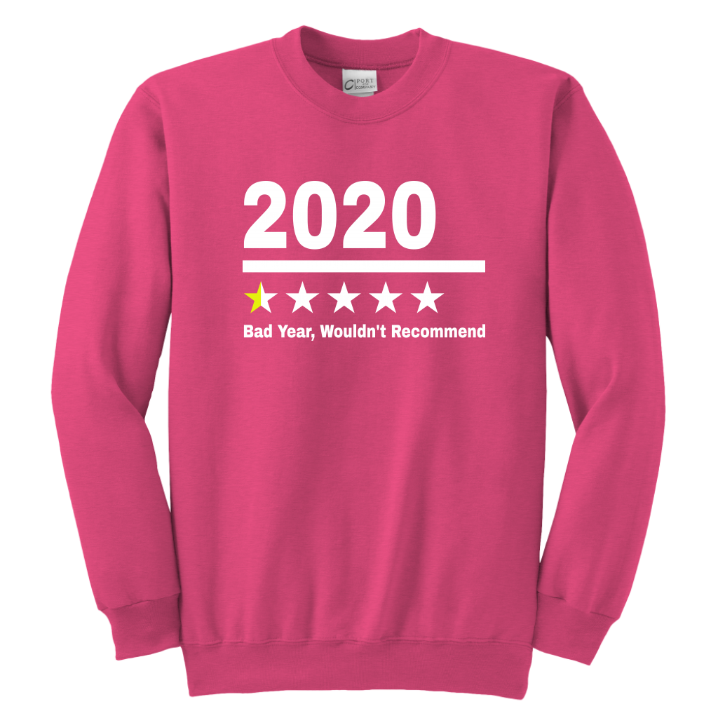 2020 Bad Year Don't Recommend