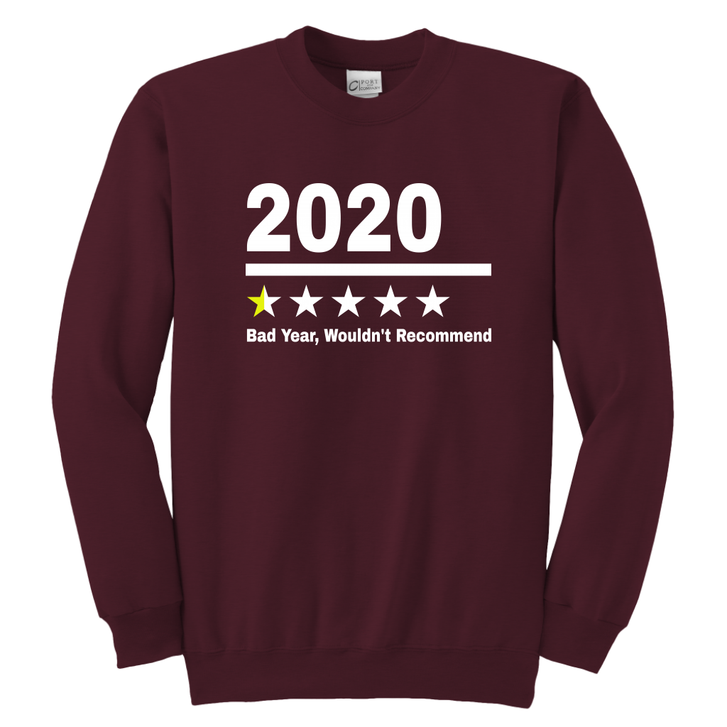 2020 Bad Year Don't Recommend