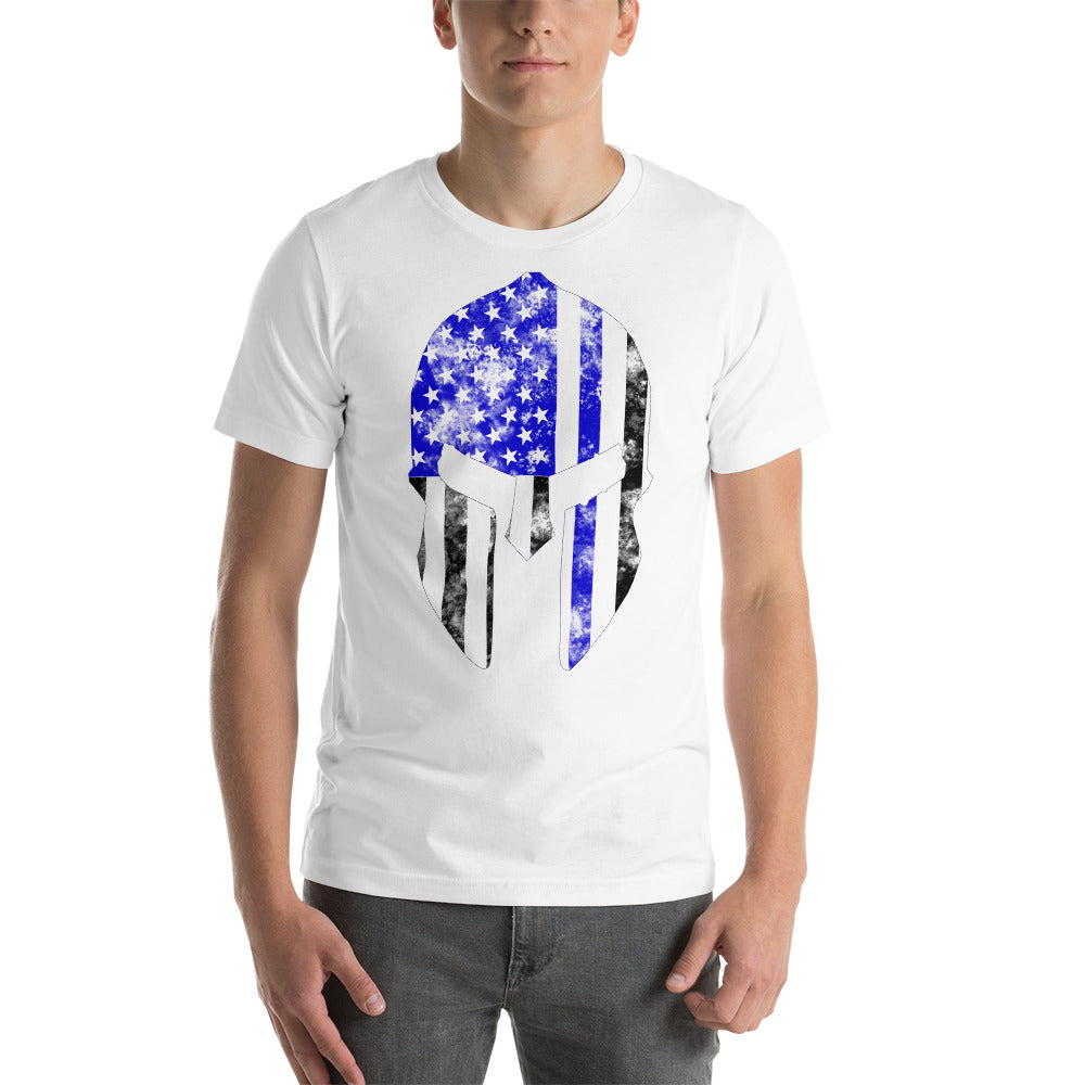 Blue Lives Matter Spartan