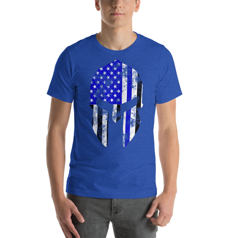 Blue Lives Matter Spartan