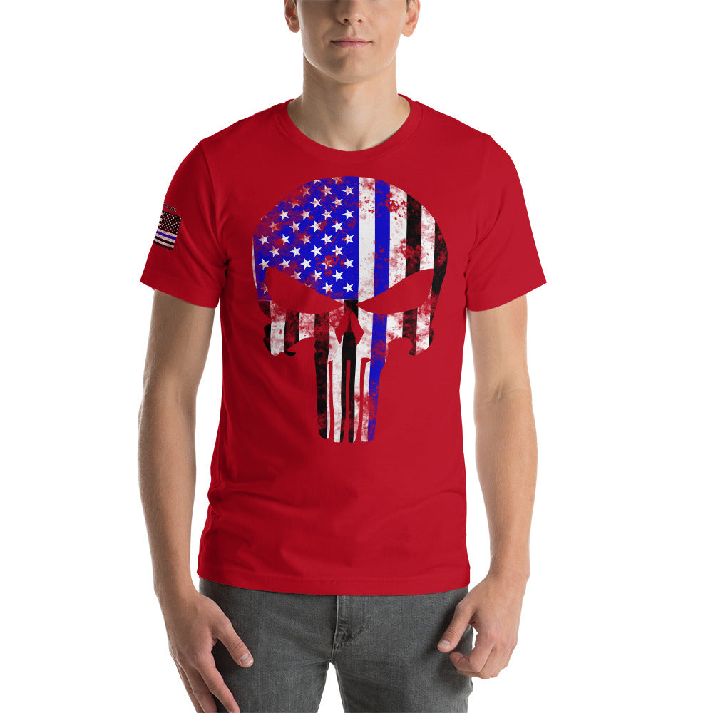 Blue Lives Matter Punisher Premium