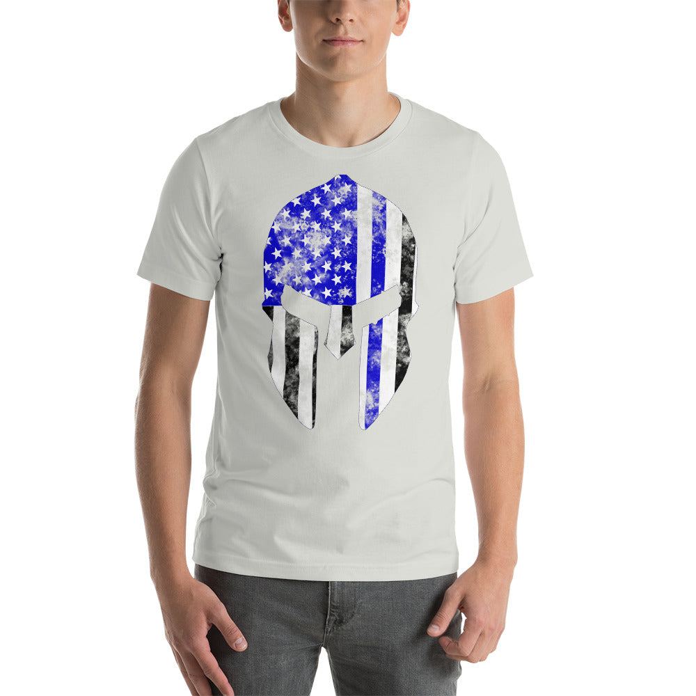 Blue Lives Matter Spartan