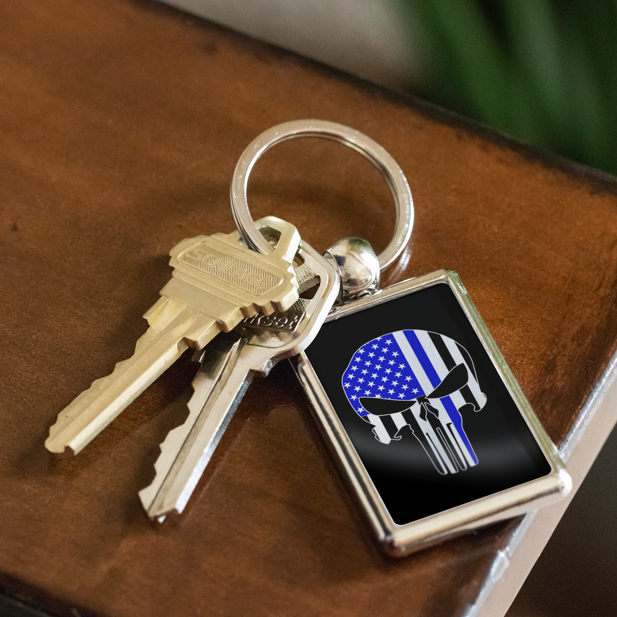 Punisher Keychain