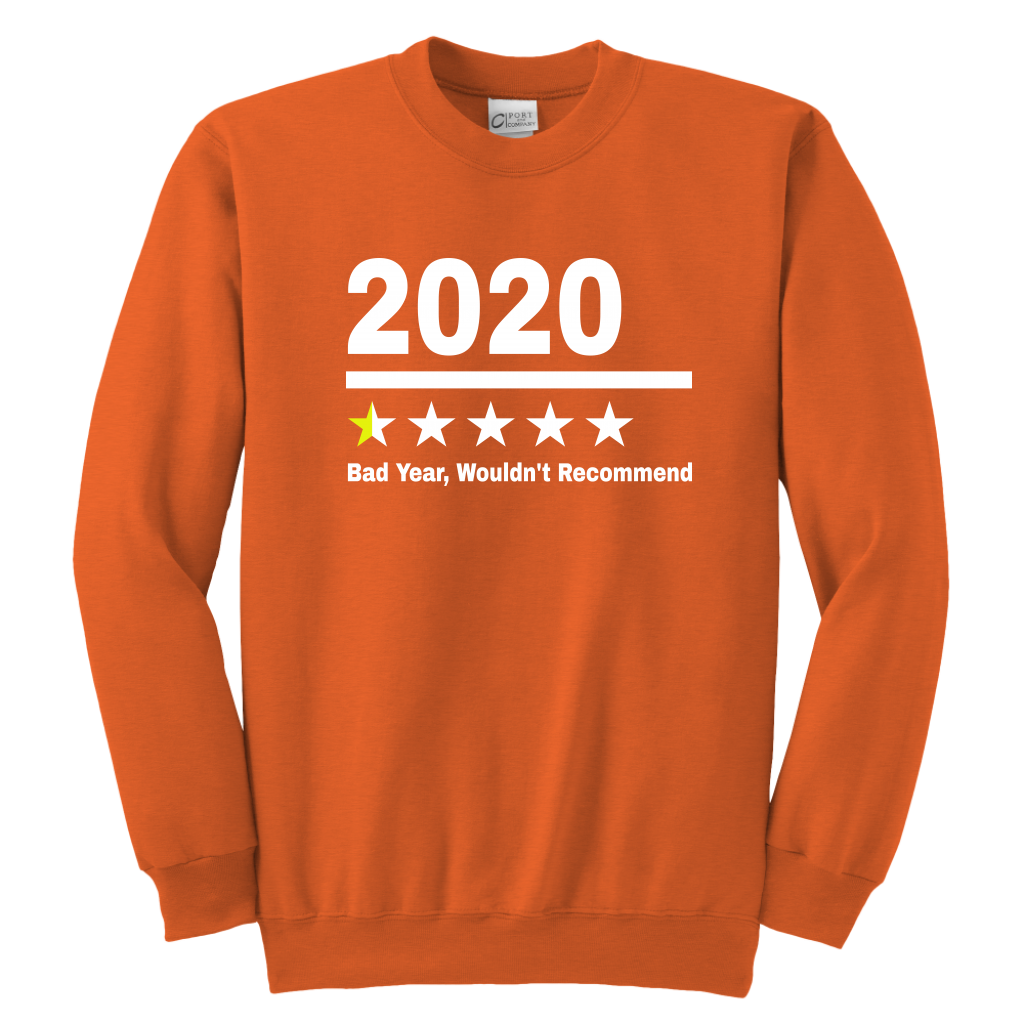 2020 Bad Year Don't Recommend
